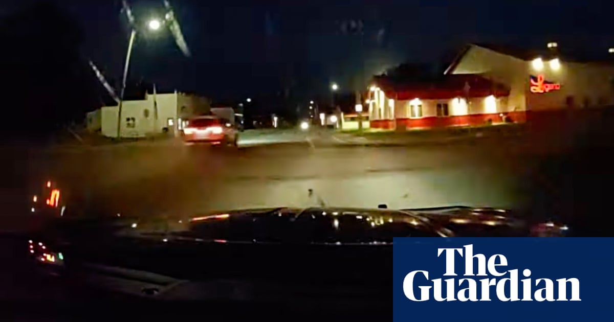 ‘I am going to die’: North Dakota teen in runaway vehicle saved by crashing into police car | US news