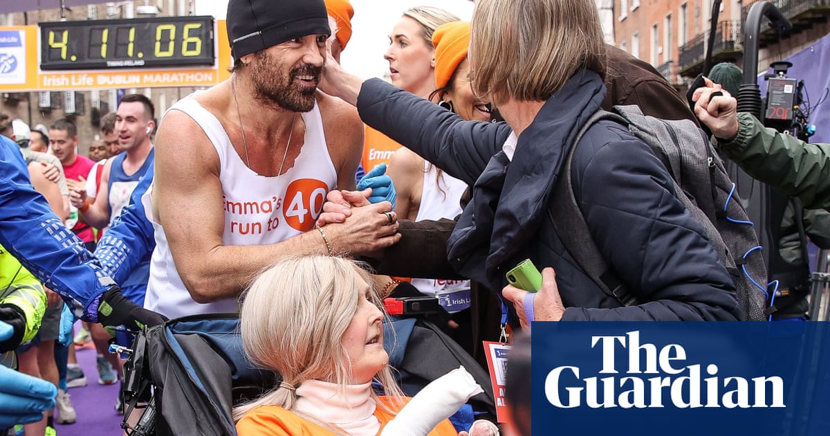 Colin Farrell’s Dublin marathon run raises €774,000 for charity | Ireland