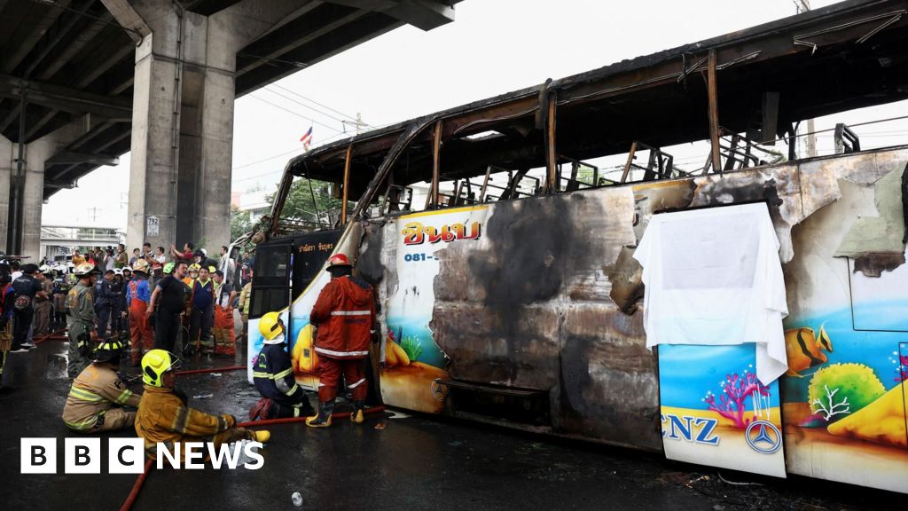 More than 20 children feared dead in Thailand bus crash