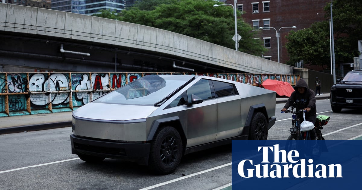 Tesla Cybertruck ‘too big and sharp’ for European roads, say campaigners | Tesla