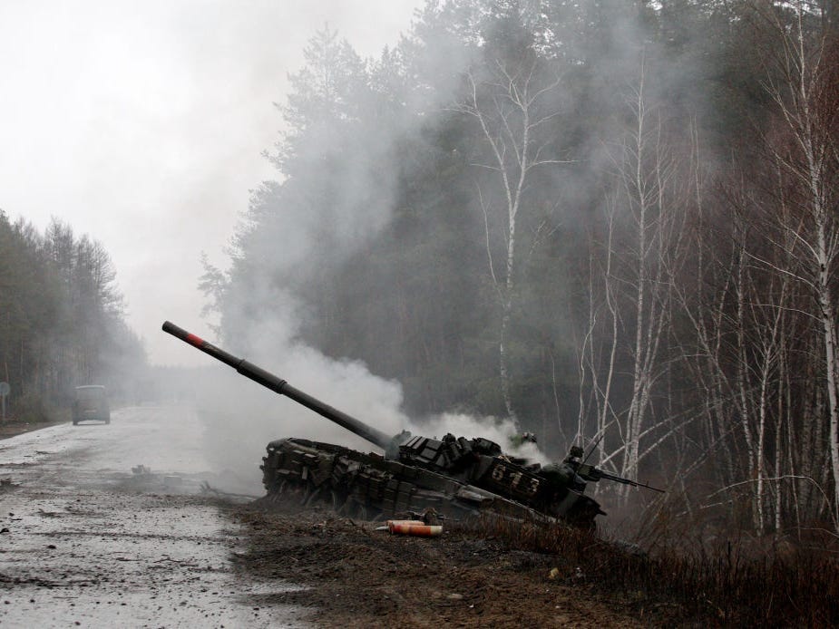 Russia's drive in one battlefront has cost it a staggering 1,800 combat vehicles