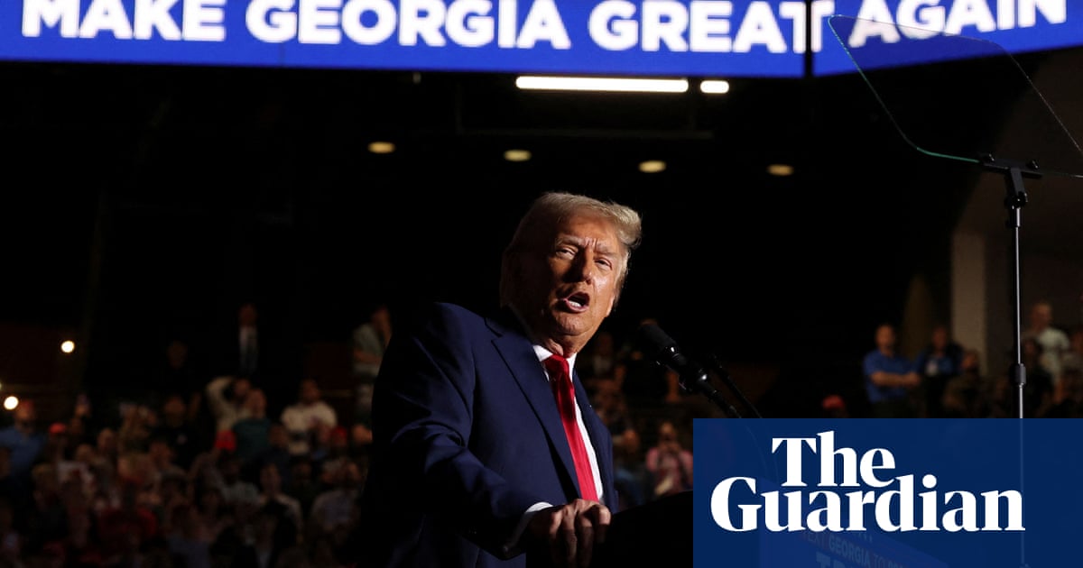 Trump returns to Atlanta in final push for votes: ‘We’ve got to finish it off’ | US elections 2024