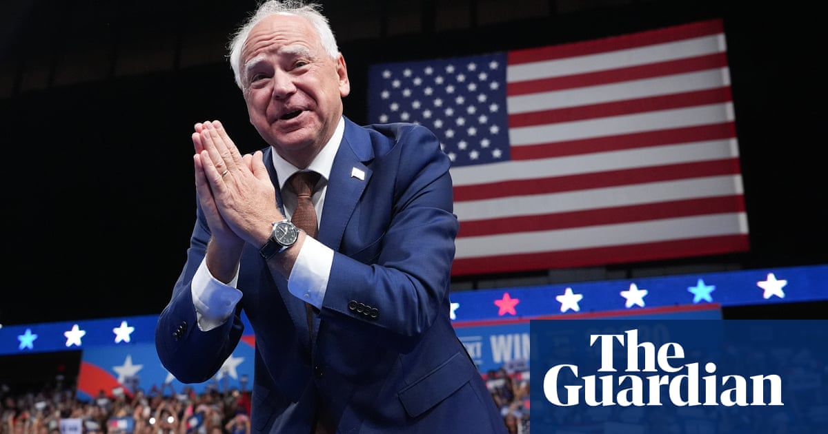 Tim Walz’s midwestern charm boosts Harris – can he help sell her economic vision? | US elections 2024