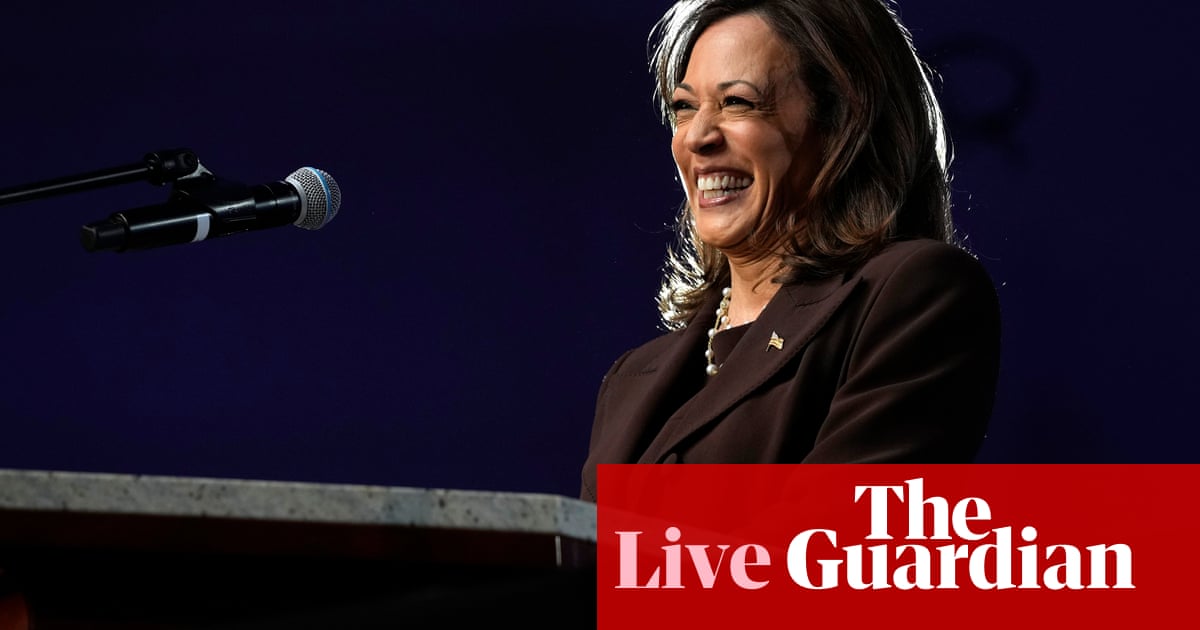 Harris heads to Philadelphia and Trump gears up for Madison Square Garden rally – live | US elections 2024