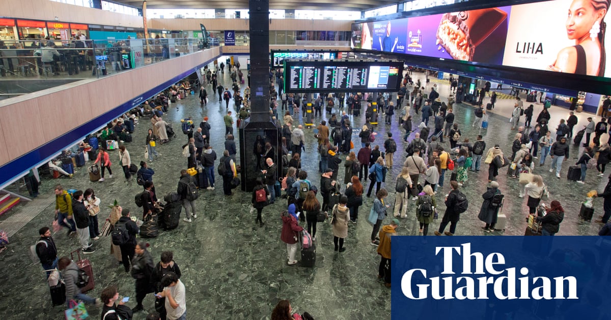 Euston station’s big advertising screens turned off after overcrowding fears | Rail industry