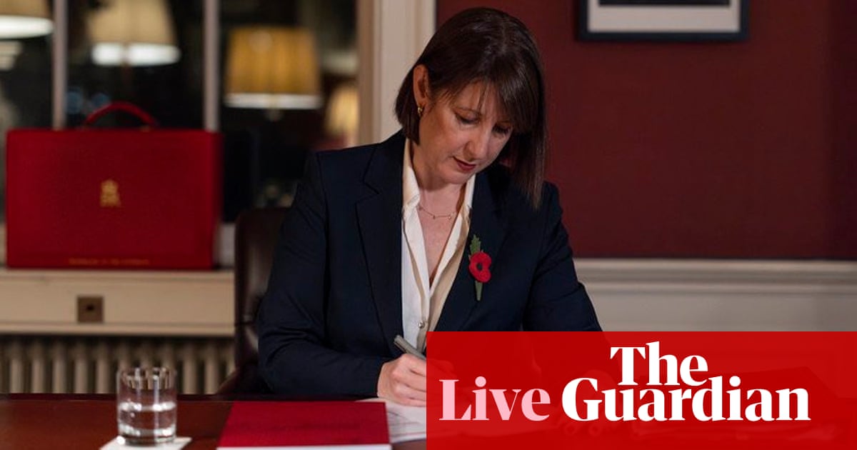 Autumn budget live: major tax rises expected as Rachel Reeves prepares to set out first Labour budget in 15 years | Politics