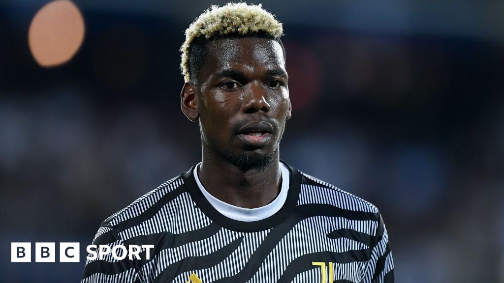 Paul Pogba playing for Juventus