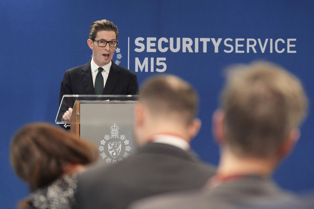 MI5 spy chief says Russia and Iran are behind a 'staggering' rise in deadly plots