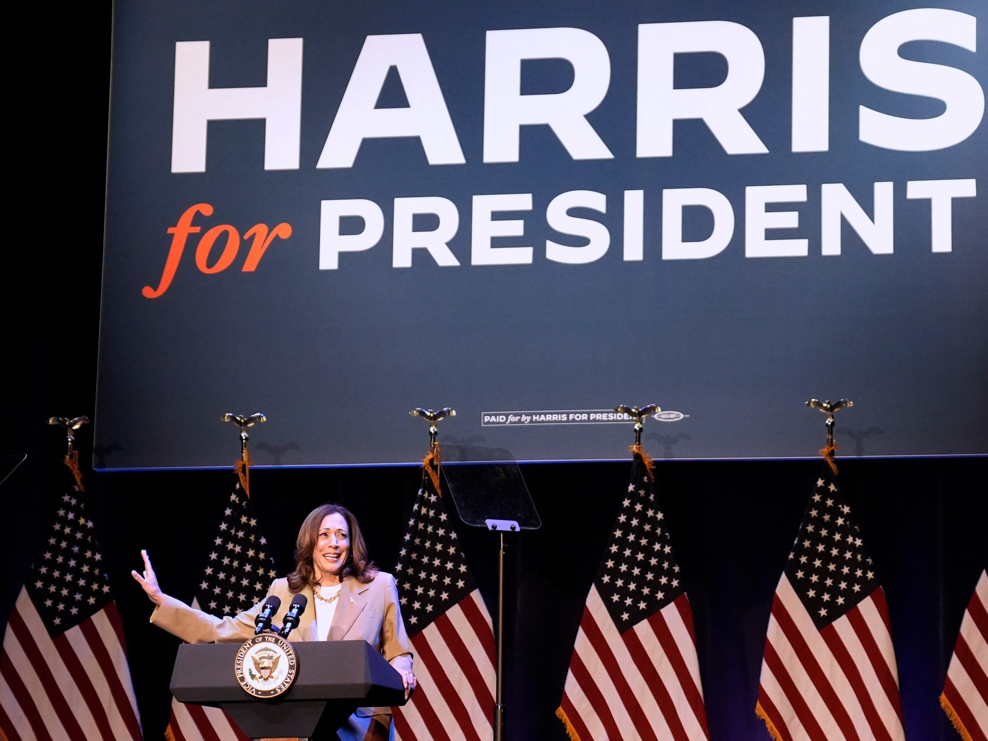 Harris campaign hits $1bn in fundraising: Reports | US Election 2024 News