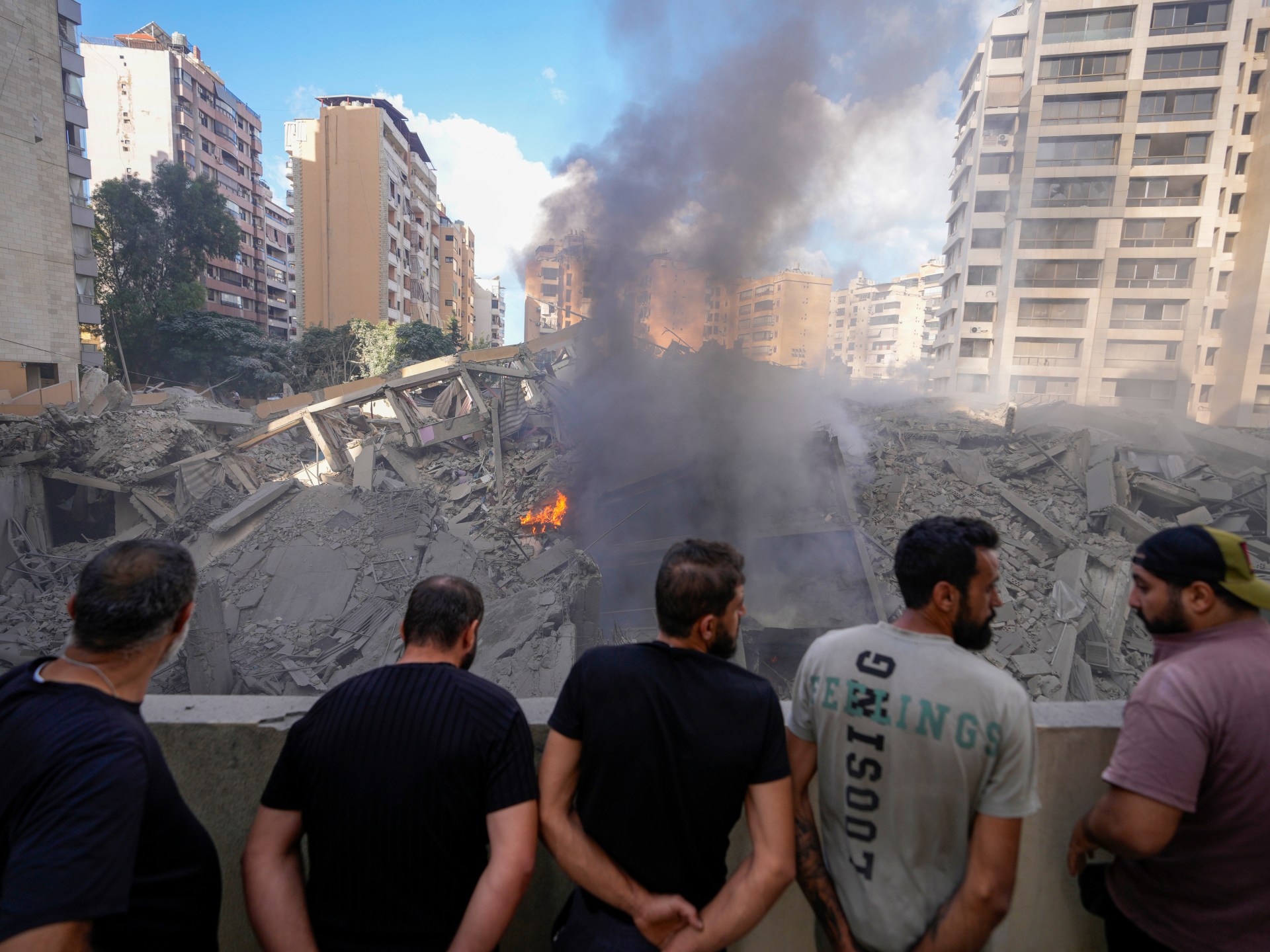 Beirut’s southern suburbs reduced to rubble by Israeli strikes | Israel attacks Lebanon News