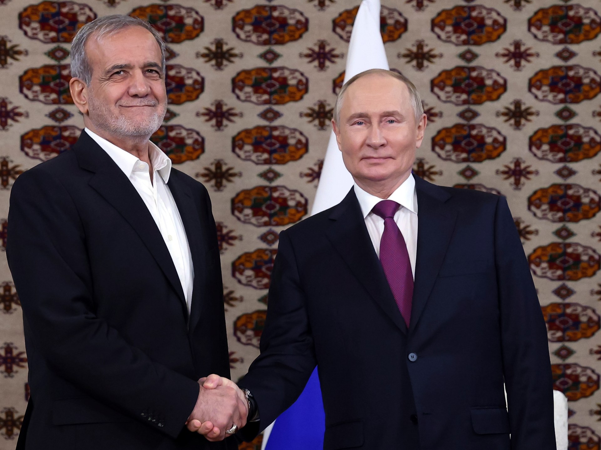 Russia’s Putin meets Iran’s Pezeshkian amid spiralling Middle East violence | Politics News