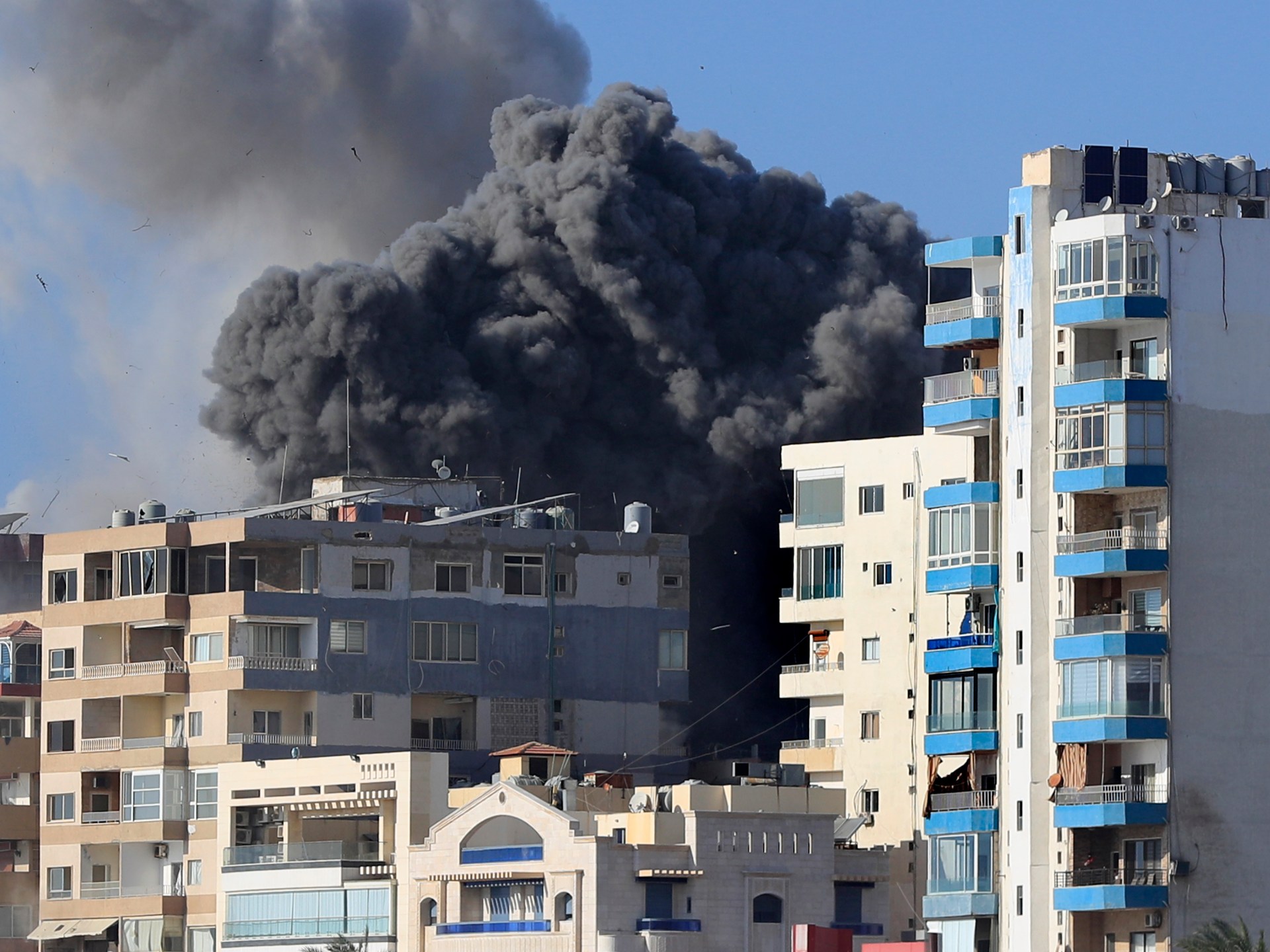 Israeli air strikes pummel Lebanese historic city of Tyre | Israel attacks Lebanon News