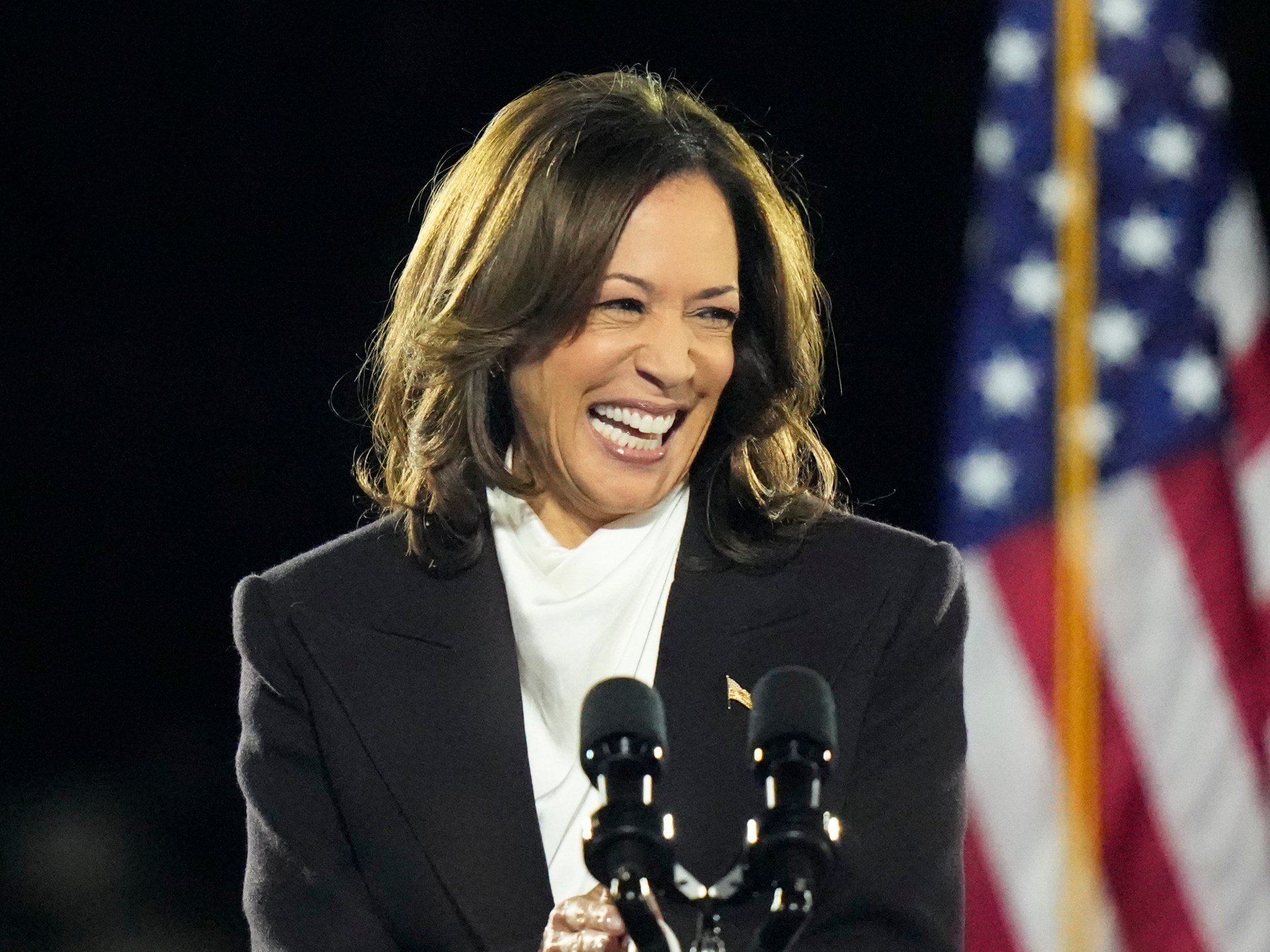 ‘Not who we are’: Harris seeks finish line push at crowded US capital rally | US Election 2024 News