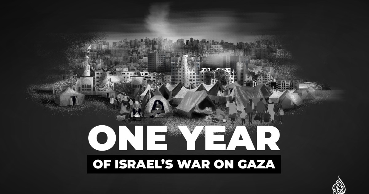 One year of Israel’s war on Gaza – by the numbers | Infographic News