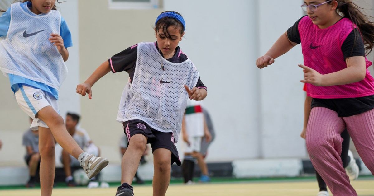 How football brings joy and helps heal Palestinian children in Qatar | Israel-Palestine conflict