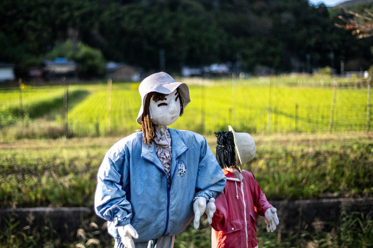 Depopulated village in Japan crafts dolls for sense of life