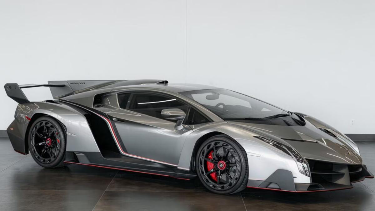 Rare Lamborghini Veneno Coupe Listed for $13.9 Million in Montreal