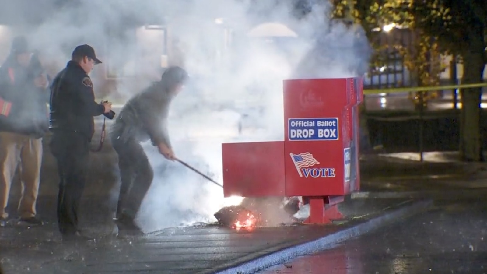 More 'targeted attacks' possible after ballot boxes set on fire in Washington, Oregon: Police