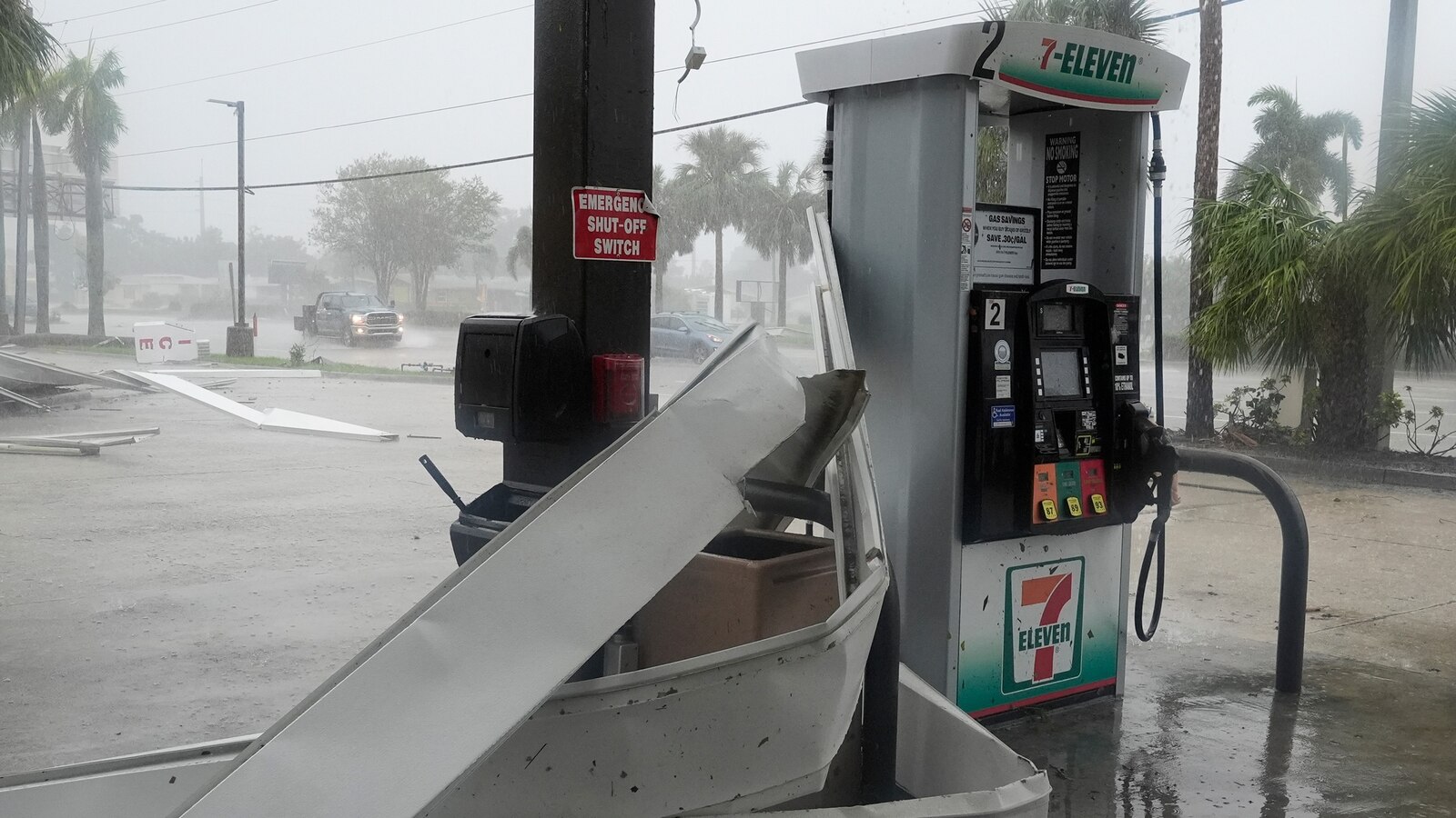 Hurricane Milton damage begins to emerge as storm passes into Atlantic Ocean