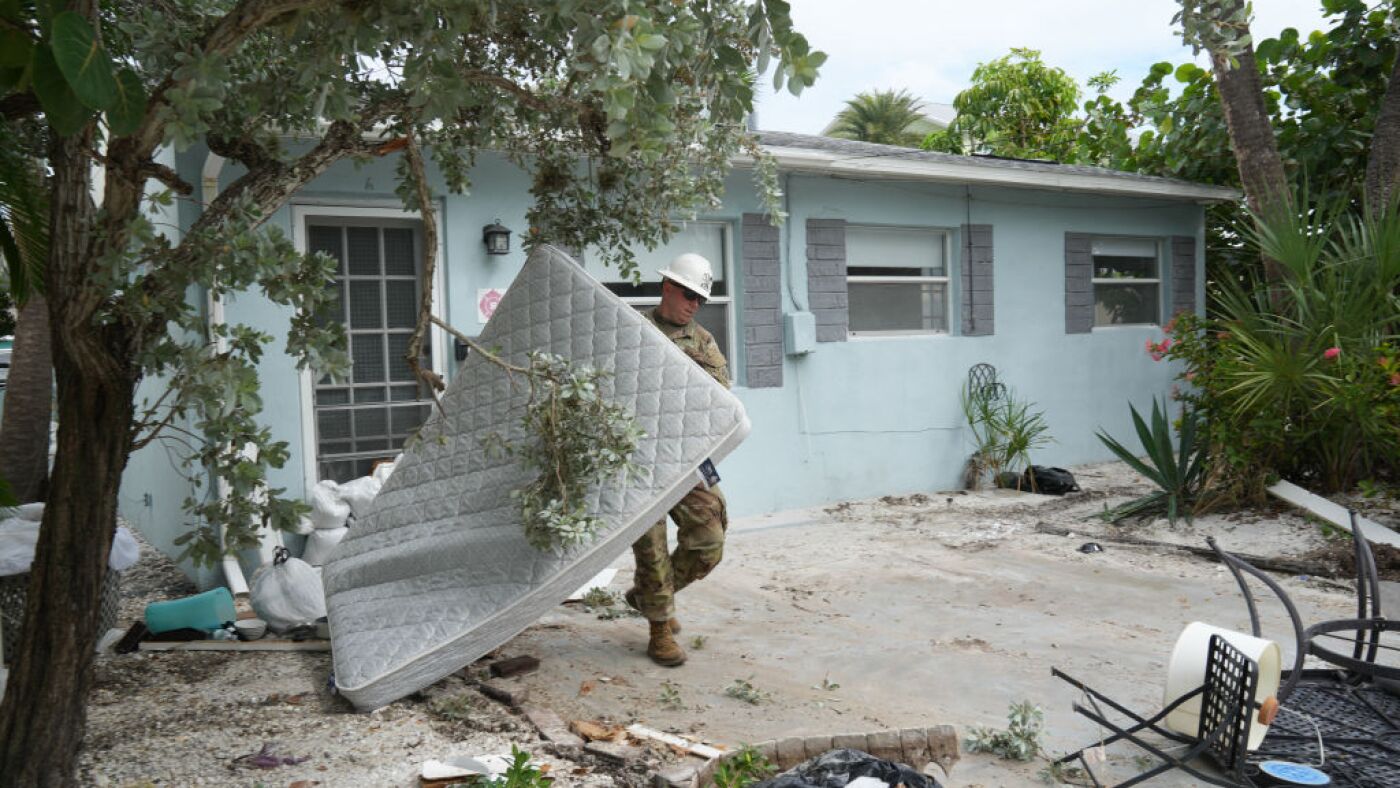 Tampa Bay is high risk for hurricane damage as Milton approaches : NPR