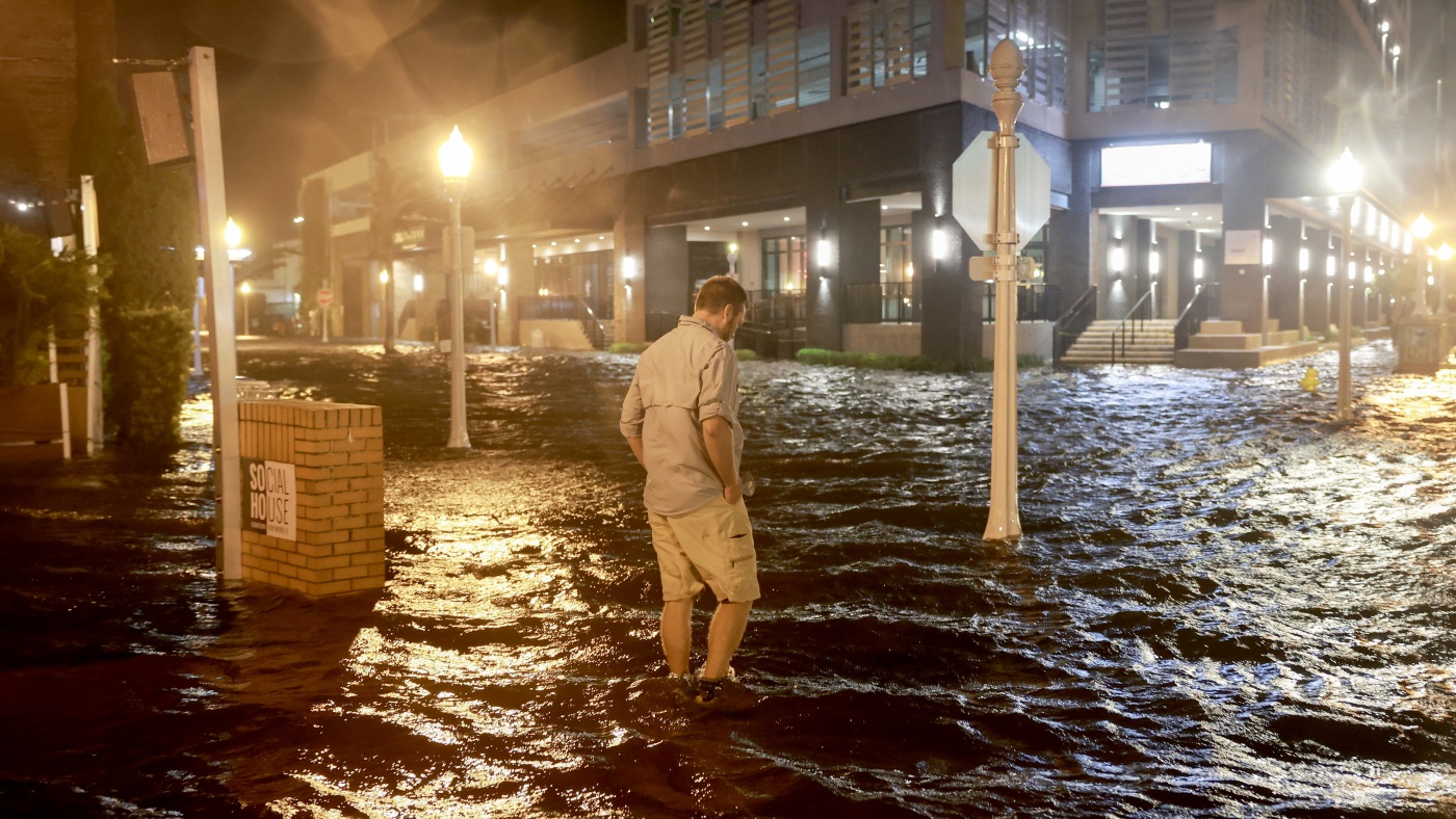 Hurricane Milton slams Florida : The Picture Show : NPR