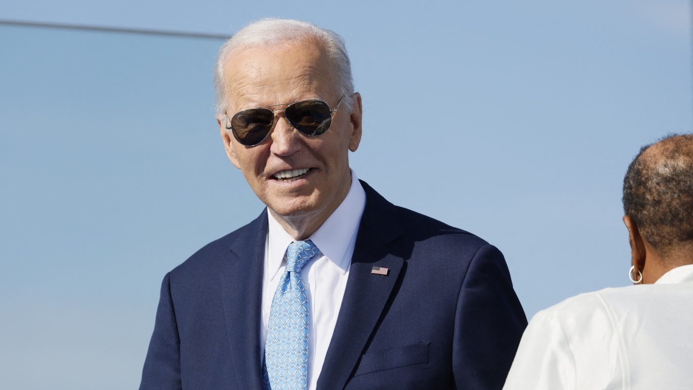 Republicans pounce on Biden's 'garbage' remarks : NPR