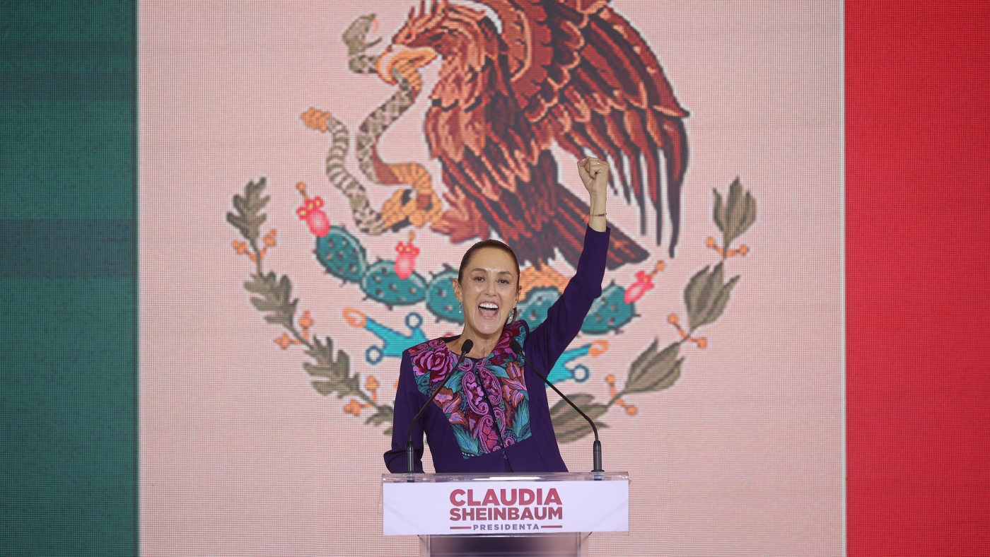 Mexico has its first female president : NPR