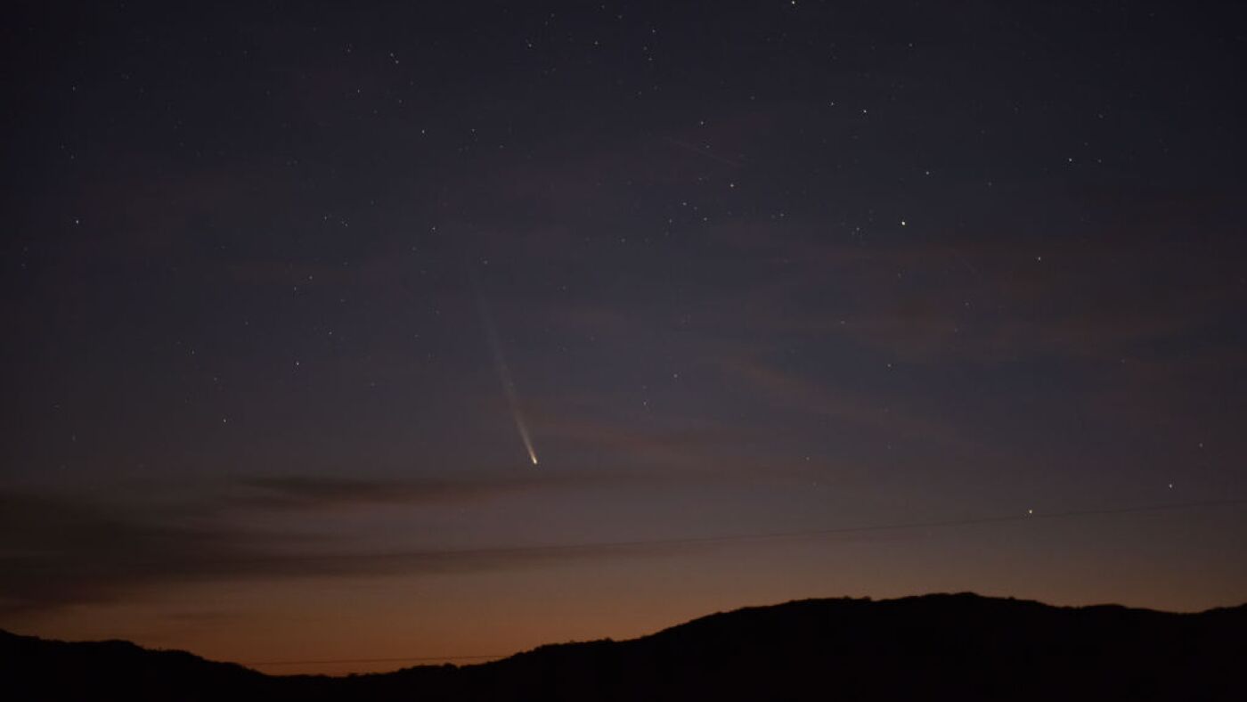 Rare comet to streak across night sky. Here’s how you can see it : NPR