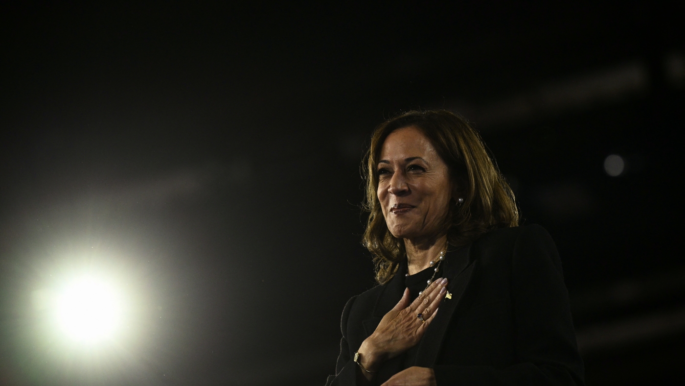 Harris will spend Election Night at Howard University : NPR