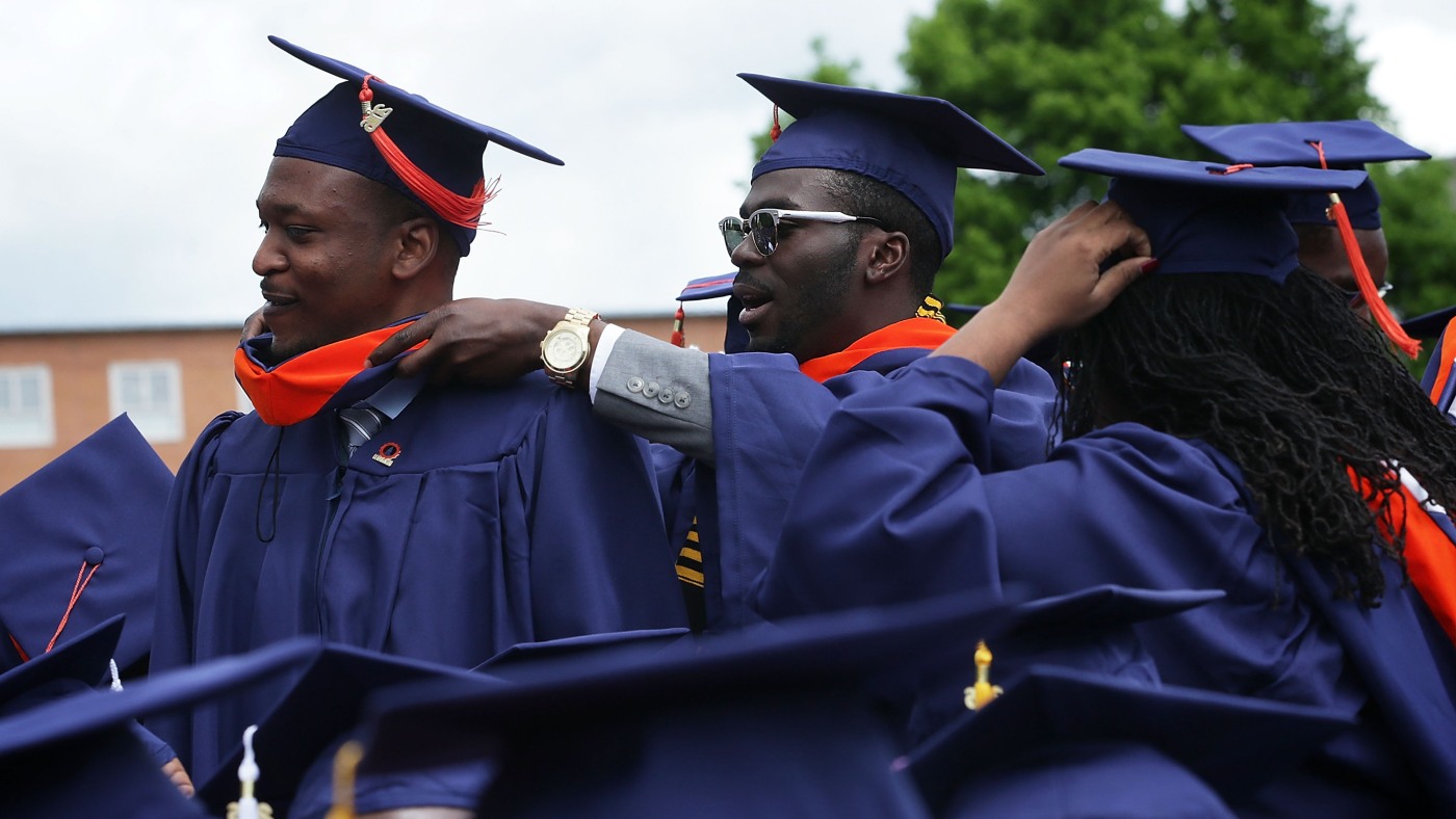 Fewer Black men are enrolling in HBCUs. Here's why and what's being done : NPR