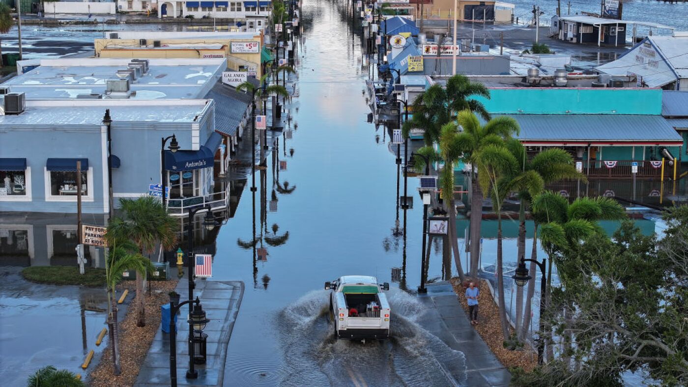 Climate change made Hurricane Helene more dangerous : NPR