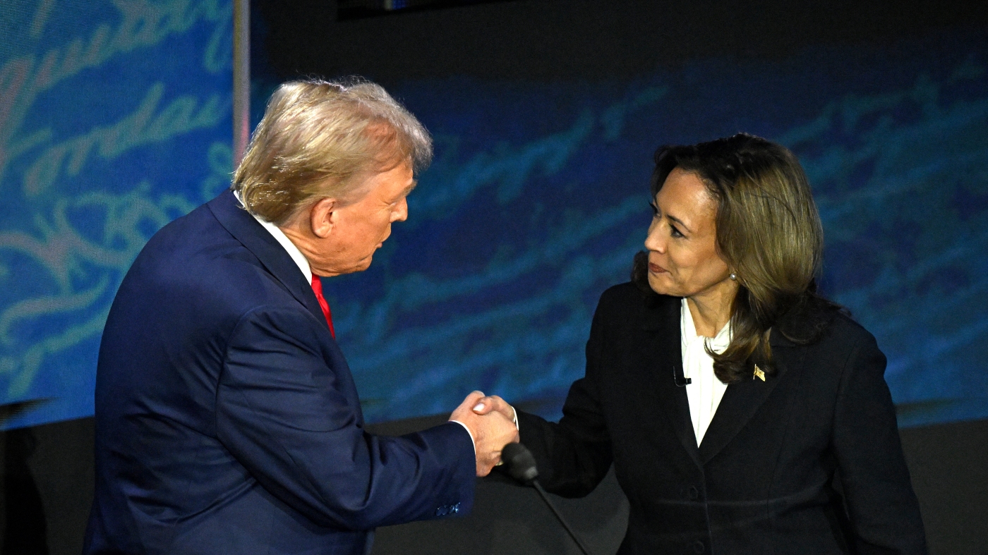 Trump, Harris economic plans would have divergent impact on debt, analysis finds : NPR