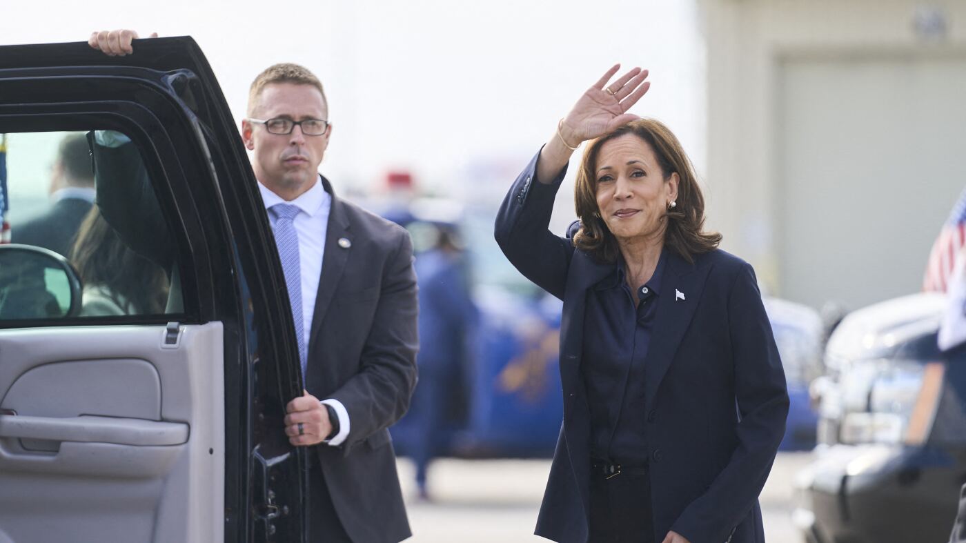 Harris met with Arab American and Muslim leaders in Michigan : NPR