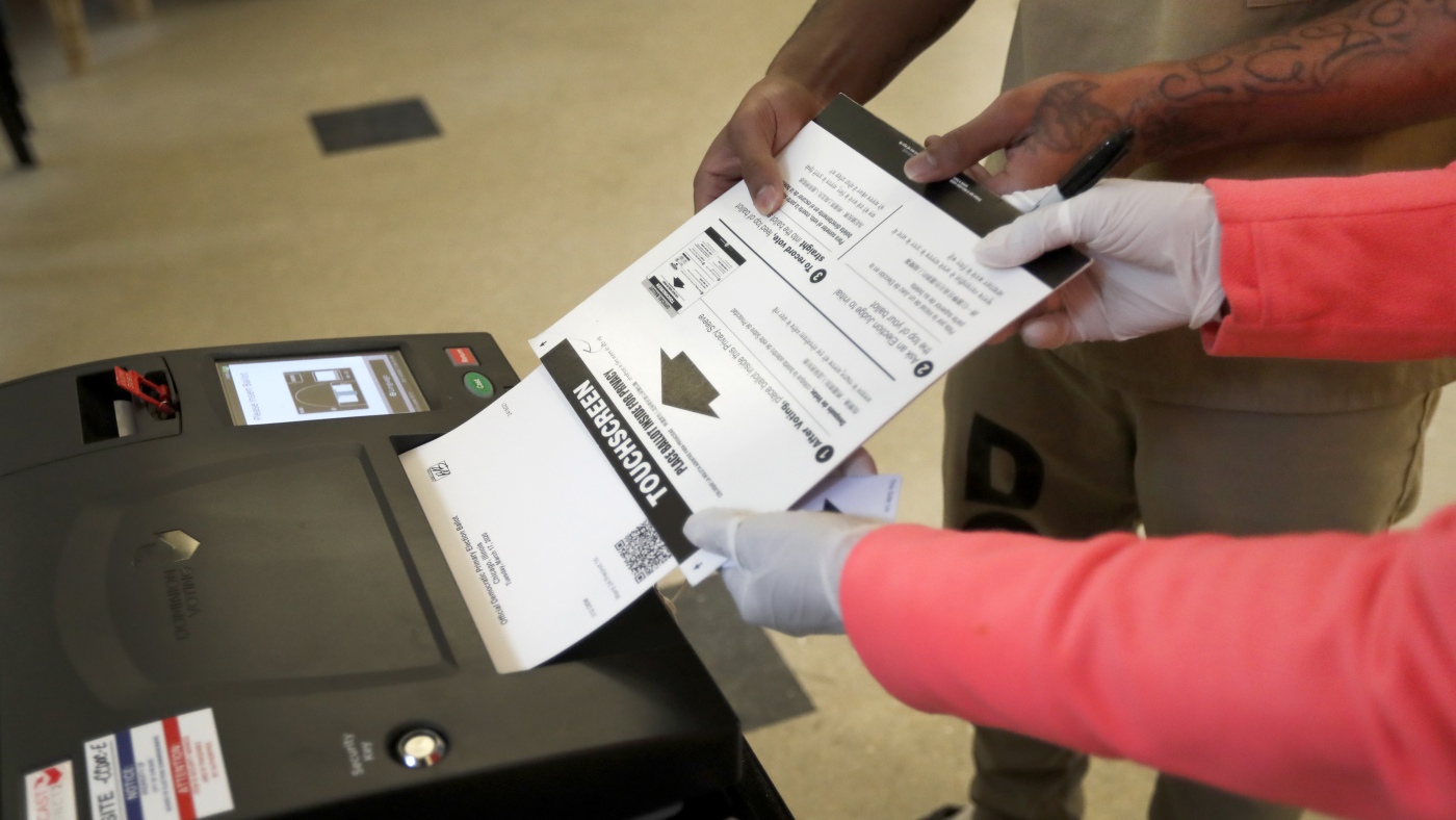 Here are voting tips for people in jail or who've been convicted : NPR