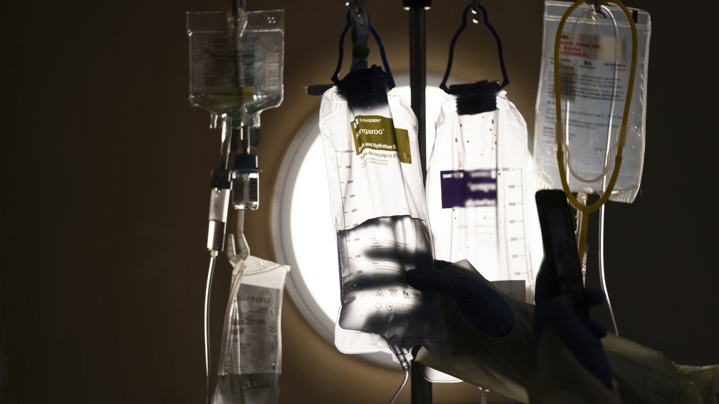 Shortage of IV fluids leads to canceled surgeries : Shots