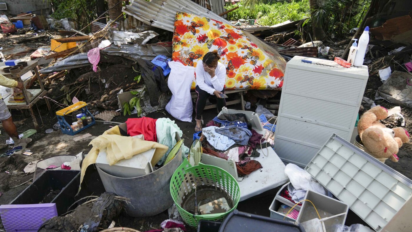 More than 150 dead or missing from flooding, landslides in the Philippines : NPR