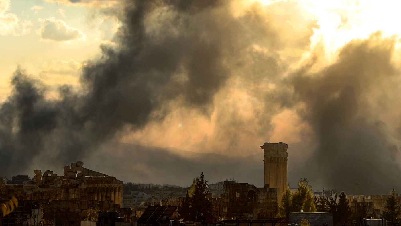 Israel strikes Lebanon's ancient Baalbek city, tens of thousands flee : NPR