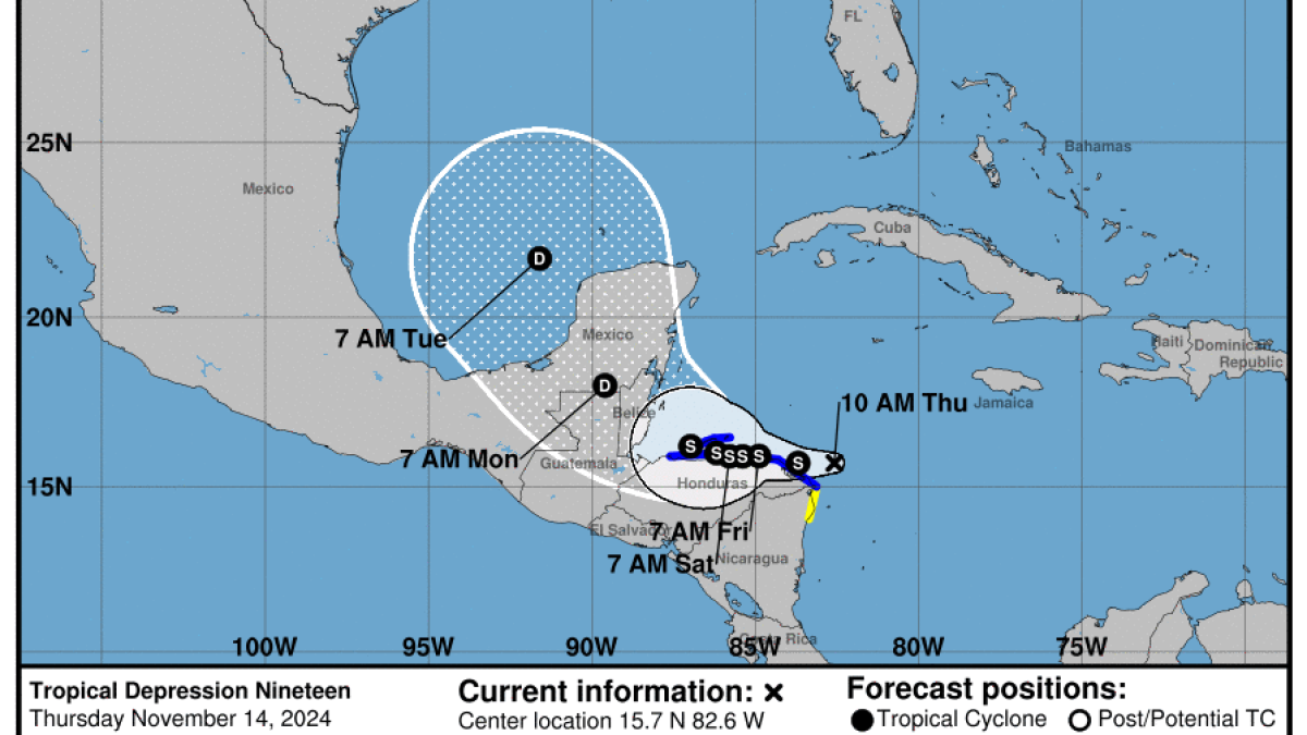 Tropical Storm Sara forms in Caribbean, threatening Central America | Weather News