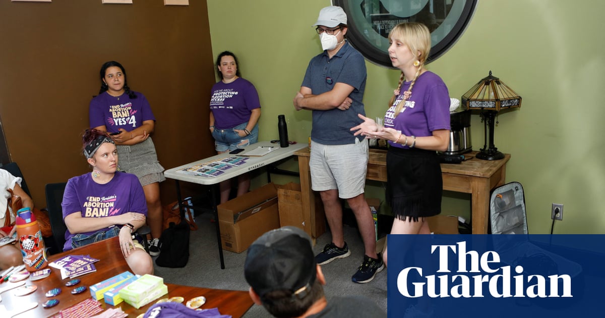 ‘I try not to get my hopes up’: campaigners make final push to save abortion rights in Florida | Florida