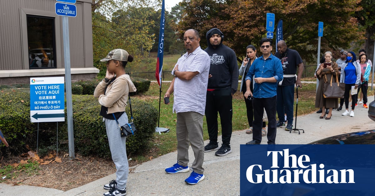 Candidates try to divine trends as nearly 70m Americans have cast early votes | US elections 2024