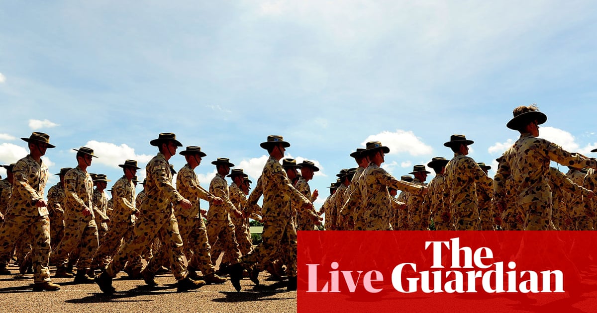 Australia politics live: cash bonuses extended to try to stop military talent drain; RBA tipped to keep rates on hold | Australia news