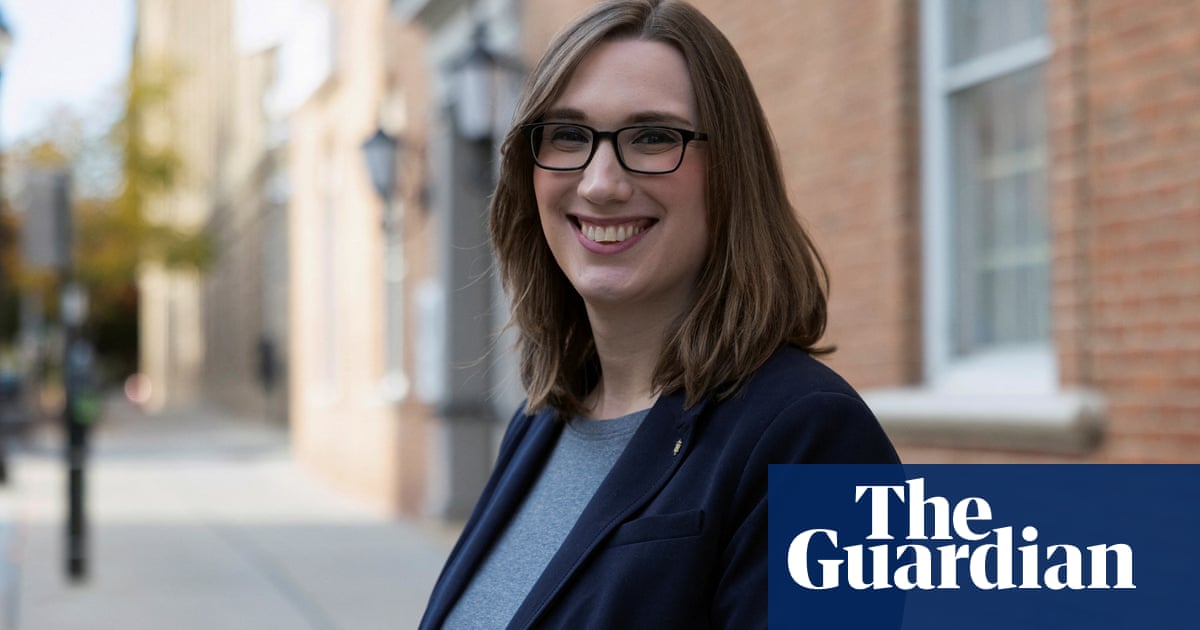 Sarah McBride becomes first openly trans person elected to US House | US elections 2024