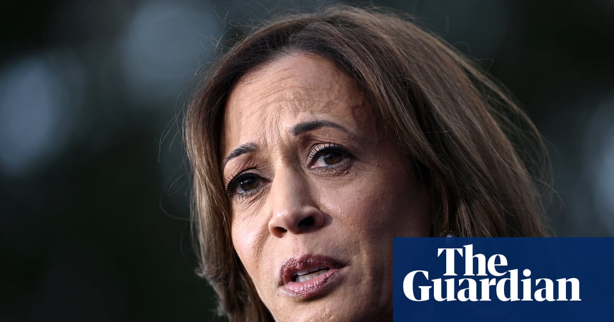 Kamala Harris concedes to Trump but urges supporters to ‘never give up’ | US elections 2024