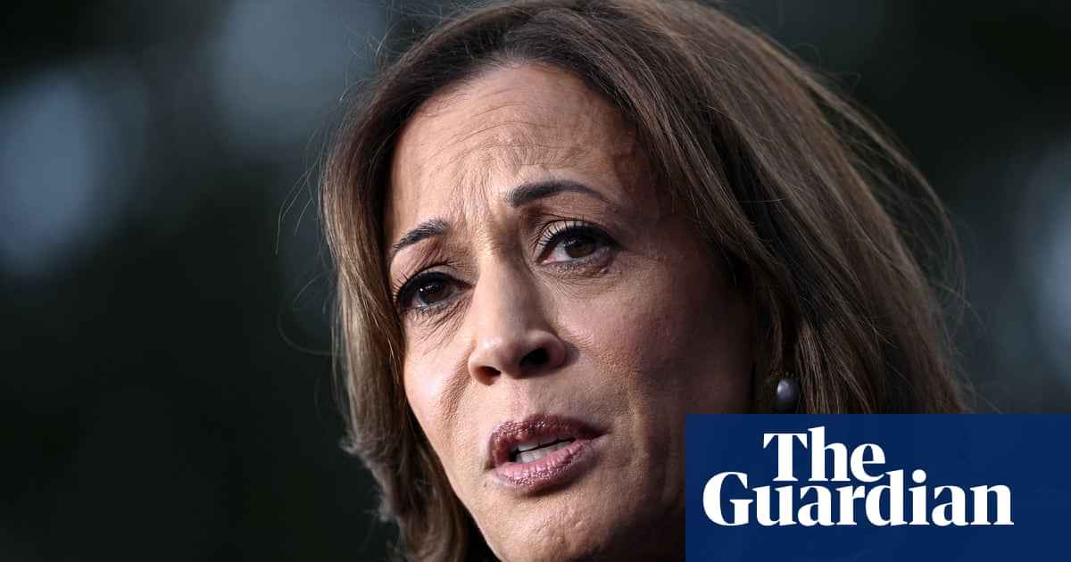 First Thing: Harris concedes to Trump but urges supporters to ‘never give up’ | US news