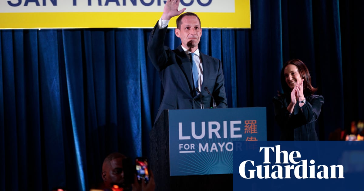 Levi Strauss heir Daniel Lurie elected mayor of San Francisco | US elections 2024