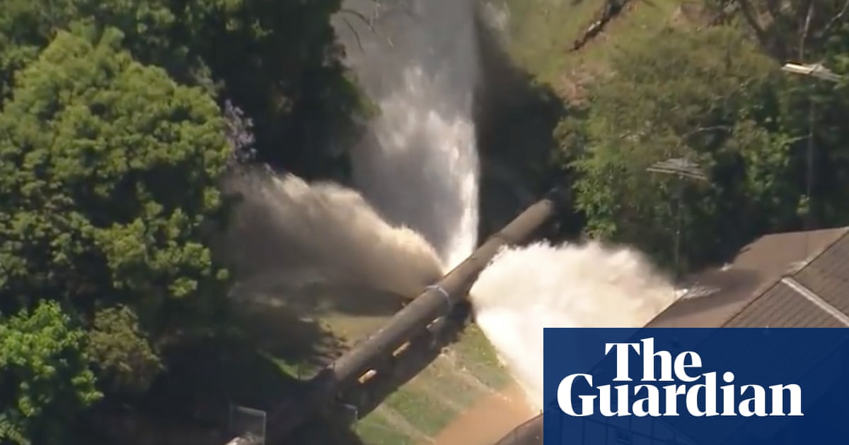 ‘It was just coming through the window’: wave of water rushes into Sydney homes after pipe bursts | Australia news