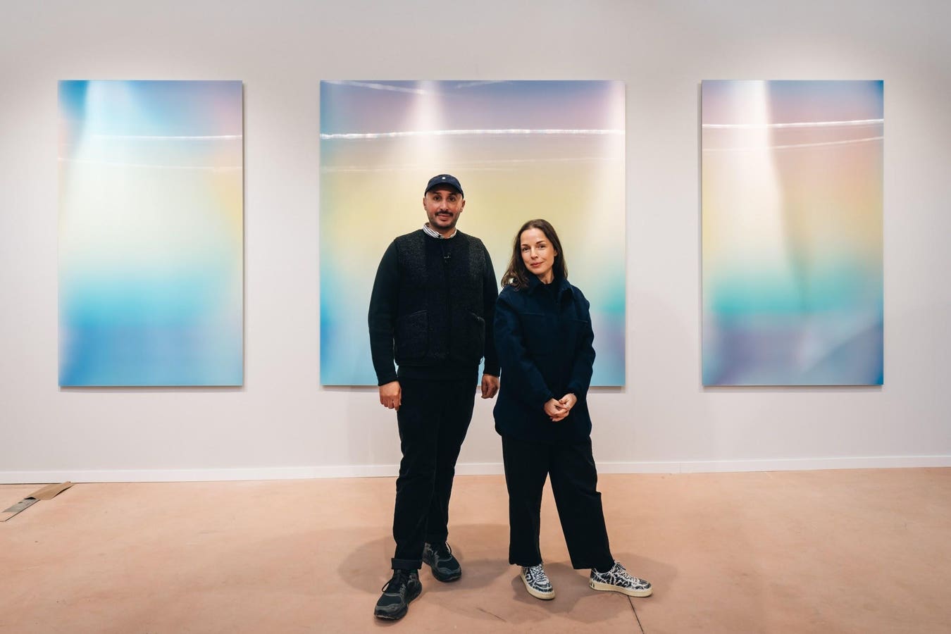 BMW Art Makers Mustapha Azeroual And Marjolaine Lévy At Paris Photo