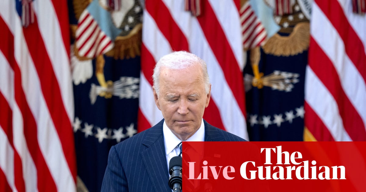 Nancy Pelosi blames Joe Biden for election defeat as Democrats turn on each other – US politics live | US elections 2024