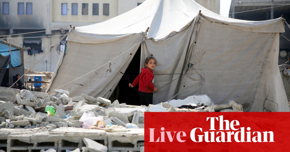 Middle East live: at least nine Palestinians killed after reported Israeli attack in ‘humanitarian zone’ | Israel-Gaza war