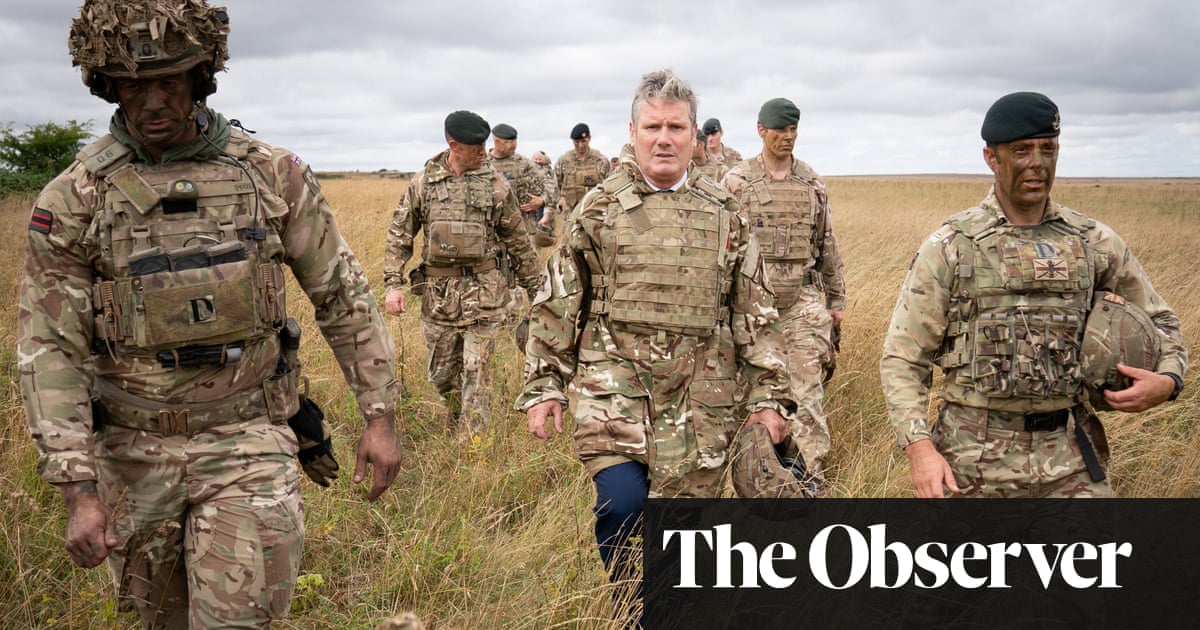 Boost UK defence spending to win Trump’s support, former navy chief urges Starmer | Defence policy